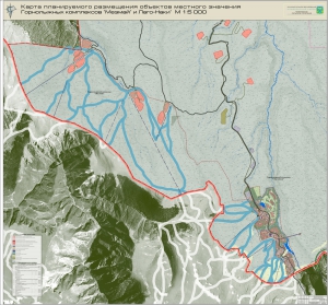 ГП-5Карта планируемого разм объектов местного значения горнолыжных комплексов Мезмай и Лаго-Наки